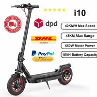 MONOPATTINI I10 40KMH 45KM 650W 10' NUOVI 🔥💯
