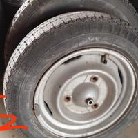 cerchi e gomme Renault 4/5 3 fori