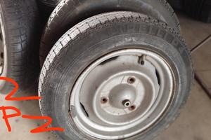 cerchi e gomme Renault 4/5 3 fori