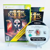 Star Wars KOTOR II: The Sith Lords Xbox PROMO RARO