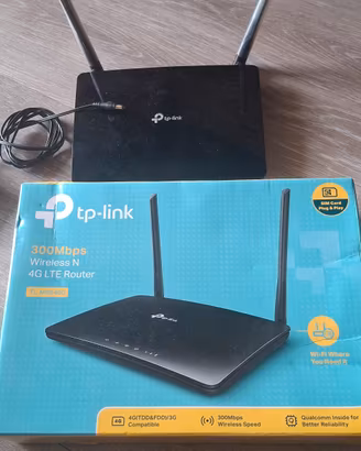 Router TP link mr6400 4G con SIM