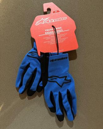 guanti nuovo da motocross taglia m