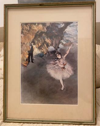 Quadro riproduzione E.Degas