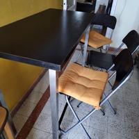 Tavolo da lavoro con 3 sgabelli Franklin Ikea