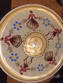 Piatto ceramica Del Carmen Nuoro 1975