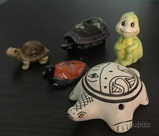 5 tartarughe da collezione