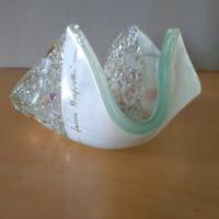 Svuota tasche vetro artistico Laura Biagiotti