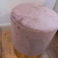 Pouf in velluto