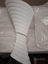 Applique da parete moderno, Spirale bianco 40cm