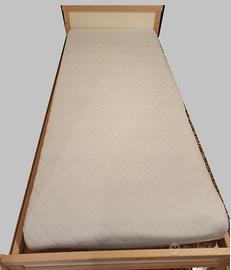 Letto Ikea con base a doghe 60x170 + materasso