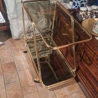 carrello in ottone