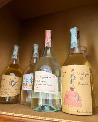 Bottiglie grappa Levi da collezione