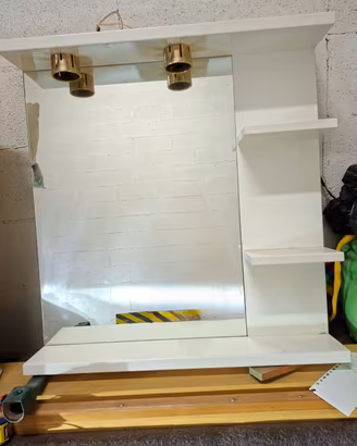 vetrinetta + mobile bagno 