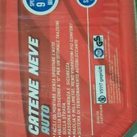 catene da neve nuove Maglia da 9mm. Gruppo 120