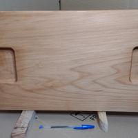 robusto tagliere in legno di faggio 44x28cm 3,6kg 