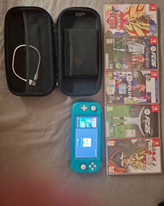 Nintendo switch lite + 5 giochi