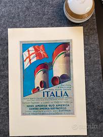 Pubblicità originale 1932 transatlantico Titanic