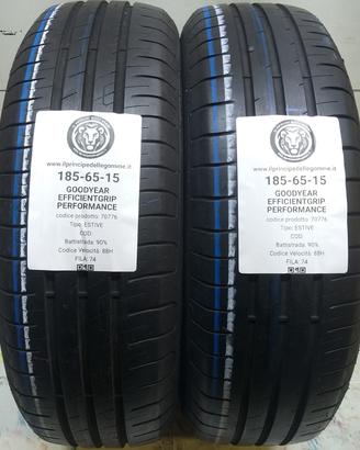 2 GOMME 185 65 15 GOODYEAR A70776