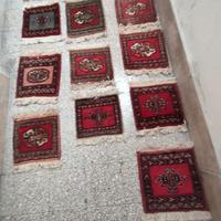 Tappetini persiani annodati a mano