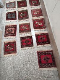 Tappetini persiani annodati a mano