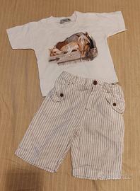 completino con cavalli  in stile  Persis Clayton
