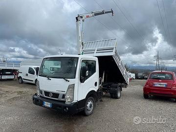 Nissan cabstar gru BONFIGLIOLI + ribaltabile paten