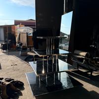 Espositore Design 3 Livelli in vetro-acciaio 90€