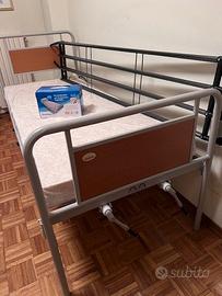 Letto ospedaliero per casa + materazzi