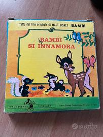 Film 8 mm bianco e nero BAMBI si innamora DISNEY