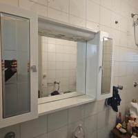 mobile bagno mobiletto specchio mensole Arredo 