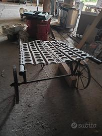CARRETTO IN FERRO ANTICO