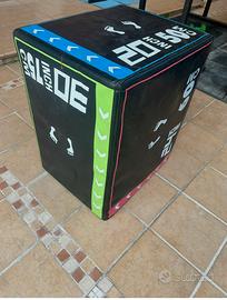 Plyo box in schiuma resistente + step modulabile