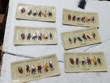 lotto personaggi modellismo ferroviario h0 