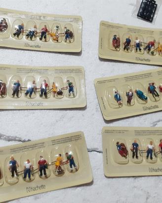 lotto personaggi modellismo ferroviario h0 