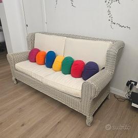 Divano in Rattan indonesiano