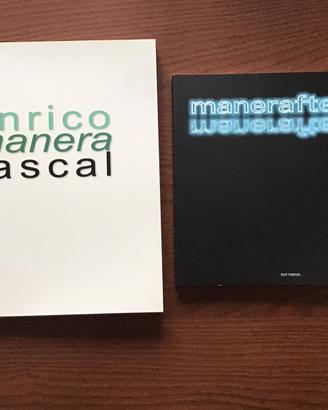 Coppia di cataloghi di Enrico Manera