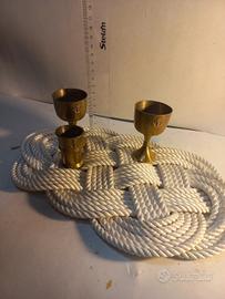 set 3 bichhieri stile marina