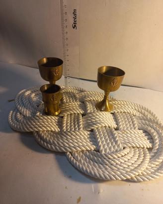 set 3 bichhieri stile marina
