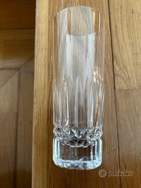 set sei bicchieri cristallo