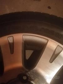3 cerchioni in lega compreso di gomme