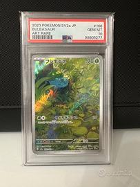 2023 Pokémon SV2a JP #166 Bulbasaur psa 10