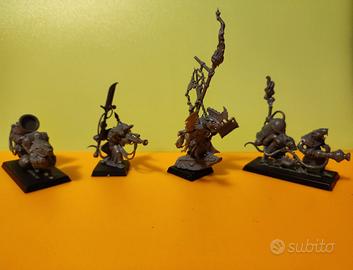 Personaggi Skaven isola del sangue Warhammer