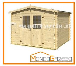 CASETTA Legno N0RDICO 328x328 cm /34mm giardino