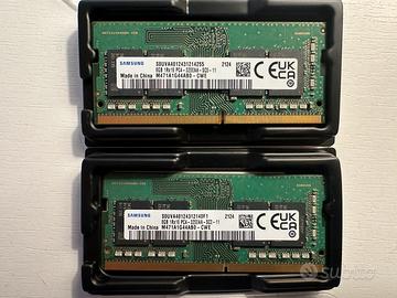emoria RAM da 8 GB DDR4 3200 MHz SODIMM