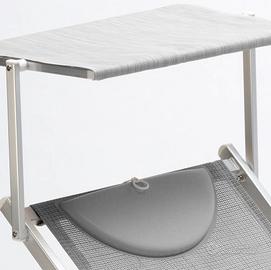 Lettini da spiaggia in alluminio