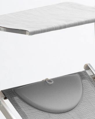 Lettini da spiaggia in alluminio