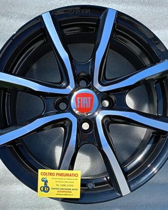 Cerchi In Lega NUOVI Da 15 Per Fiat Panda Ecc