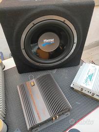 Impianto Hi fi Car . Sub Magnat