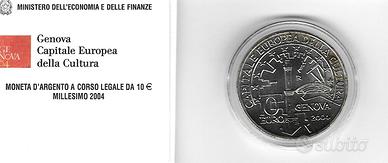 Repubblica Italiana - 10 € del 2004