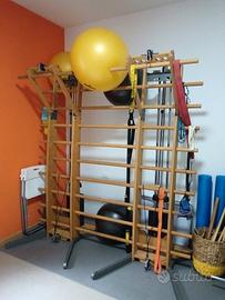 Multistazione palestra 150 kg cavi spalliera 